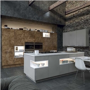 Zurfiz Ultra Gloss Copperleaf Kitchen Doors