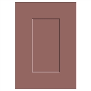 Carrick Sample Door Rusty Red