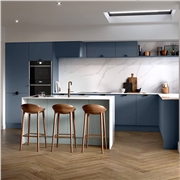Zurfiz Supermatt Colonial Blue Kitchen Doors