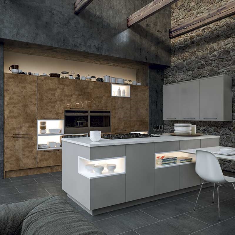 Zurfiz Kitchen Doors - Ultragloss Copperleaf