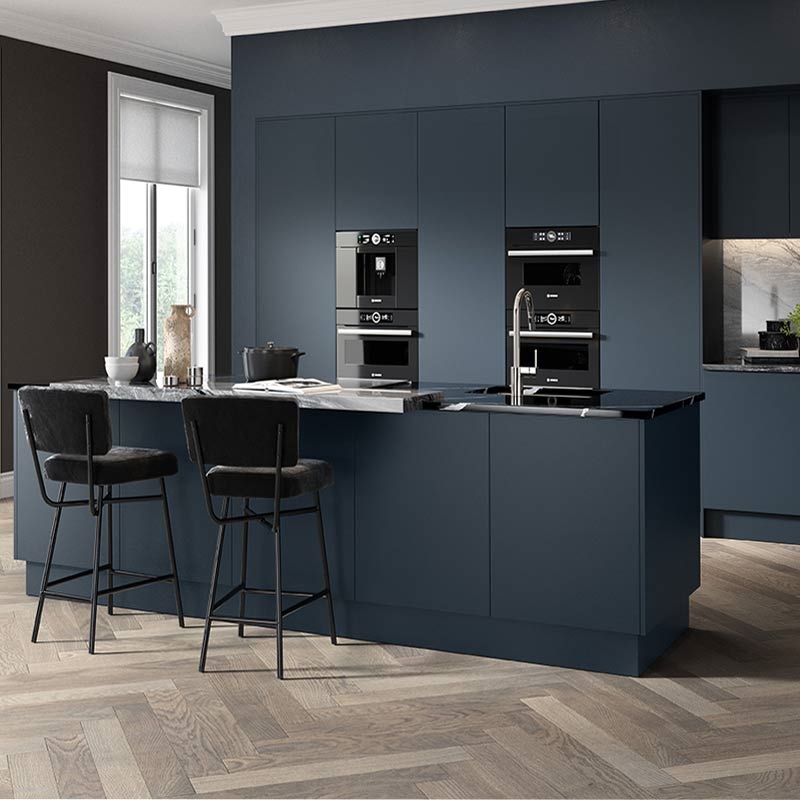 Zurfiz Kitchen Doors - Supermatt Indigo Blue