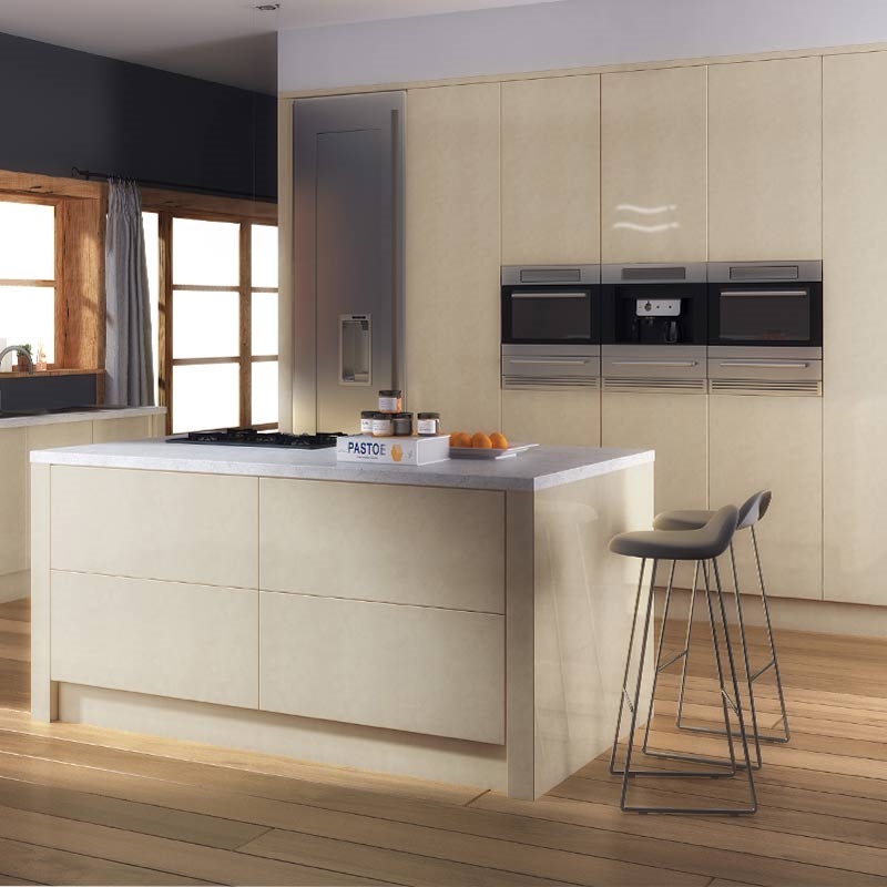 Zurfiz Kitchen Doors - Ultra Gloss Limestone