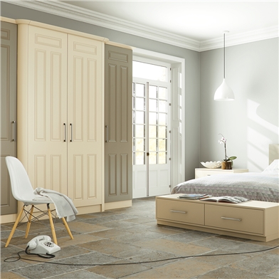 Bella Matt Mussel and Ivory Bedroom
