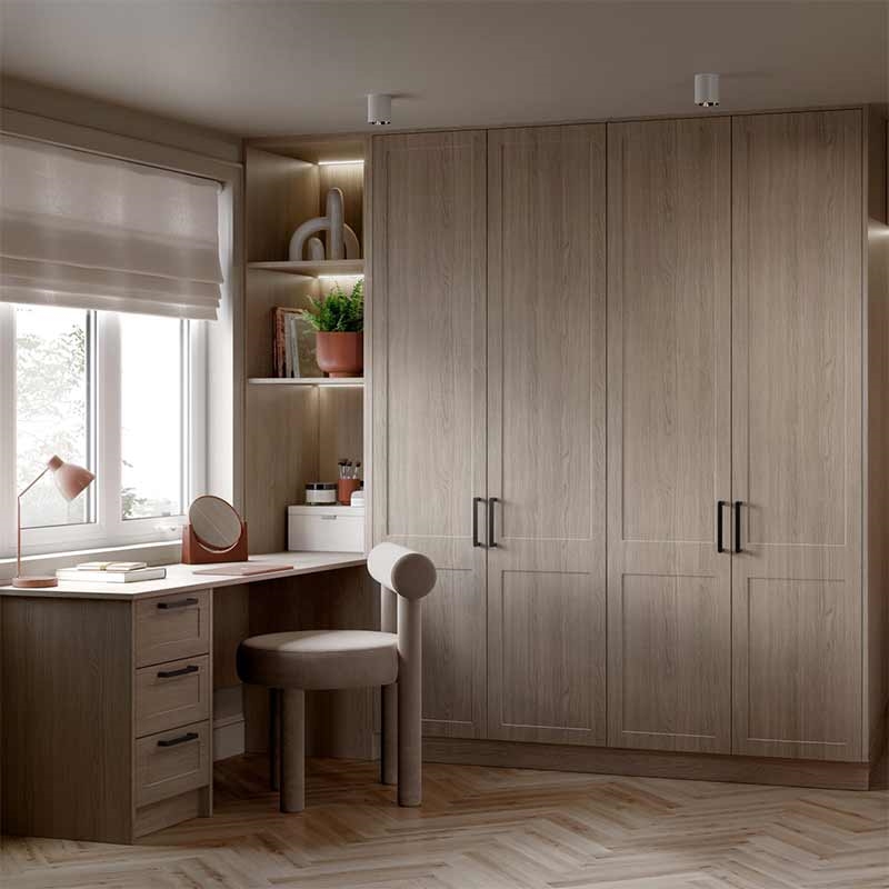 Fitted Bedroom with Oakham Doors