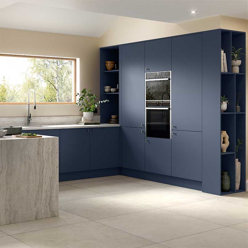 Ora Kitchen Doors - Supermatt Blue