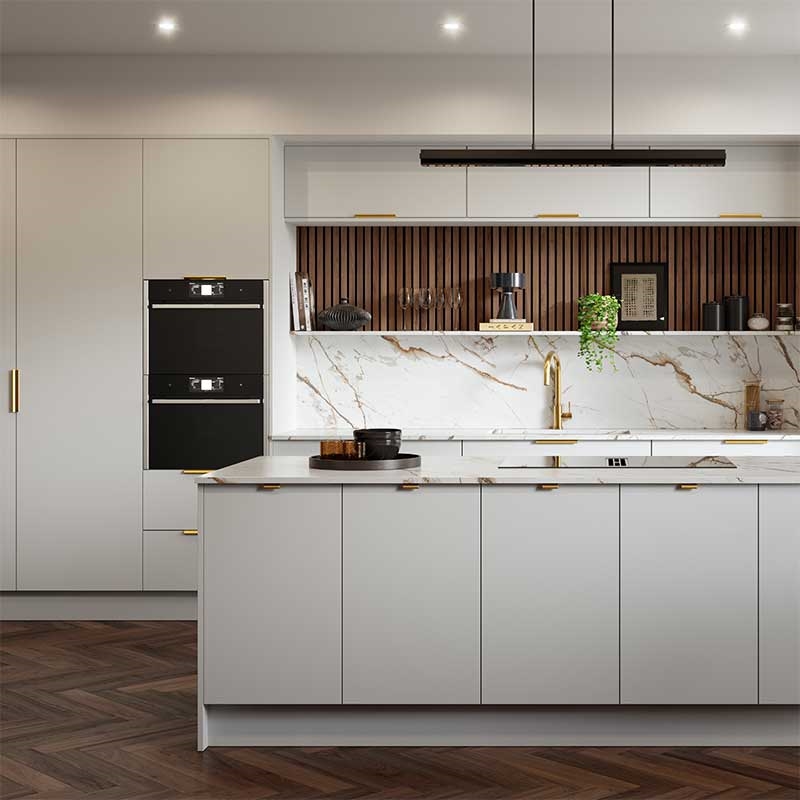 Ora Kitchen Doors - Supermatt Light Grey