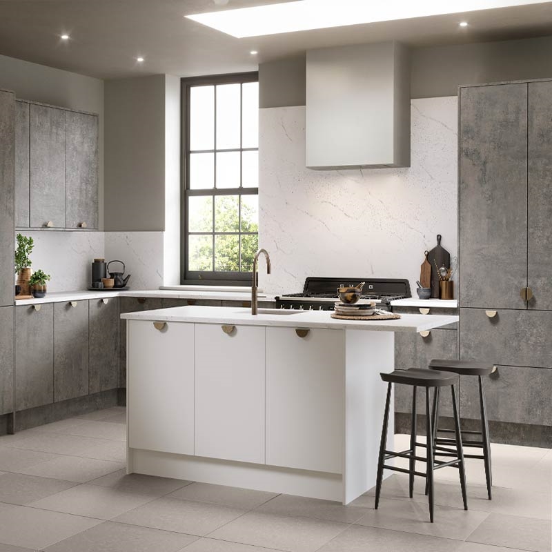 Valore Ossido Grigio Artstone Fitted Kitchen