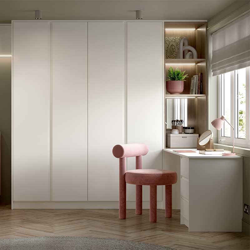 Wardrobe with Blanking Panel