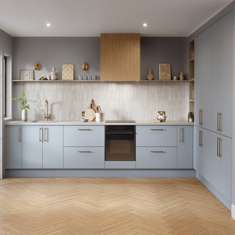 Zurfiz Kitchen Doors - Supermatt Denim