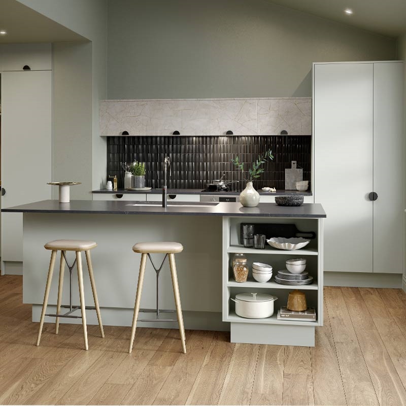 Zurfiz Kitchen Doors - Supermatt Pistachio