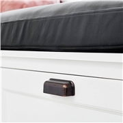 Port Handle Antique Brown Fitted