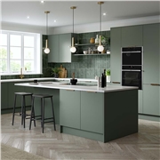 Valore Matt Smoke Green Kitchen