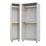 Double Hanging Fitted Wardrobes