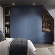 Zurfiz Supermatt Colonial Blue Bedroom Doors