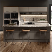 Zurfiz Kitchen Doors Supermatt Taupe and Pebble