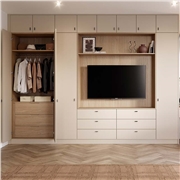 Zurfiz Supermatt Taupe Grey Bedroom