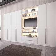 Zurfiz Supermatt White Bedroom