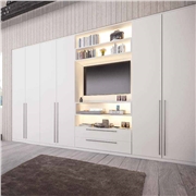 Zurfiz Supermatt White Fitted Bedroom