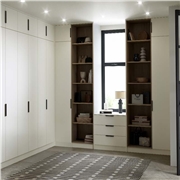 Zurfiz Supermatt White Grey Bedroom