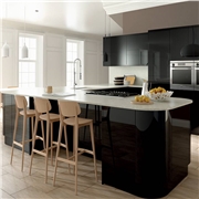 Ultra Gloss Black Kitchen Doors