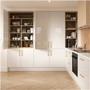 Zurfiz Ultra Gloss Cashmere Kitchen Doors